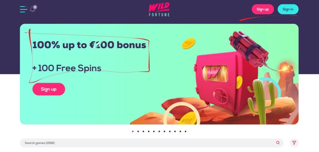Wild fortune casino uden rofus hjemmside