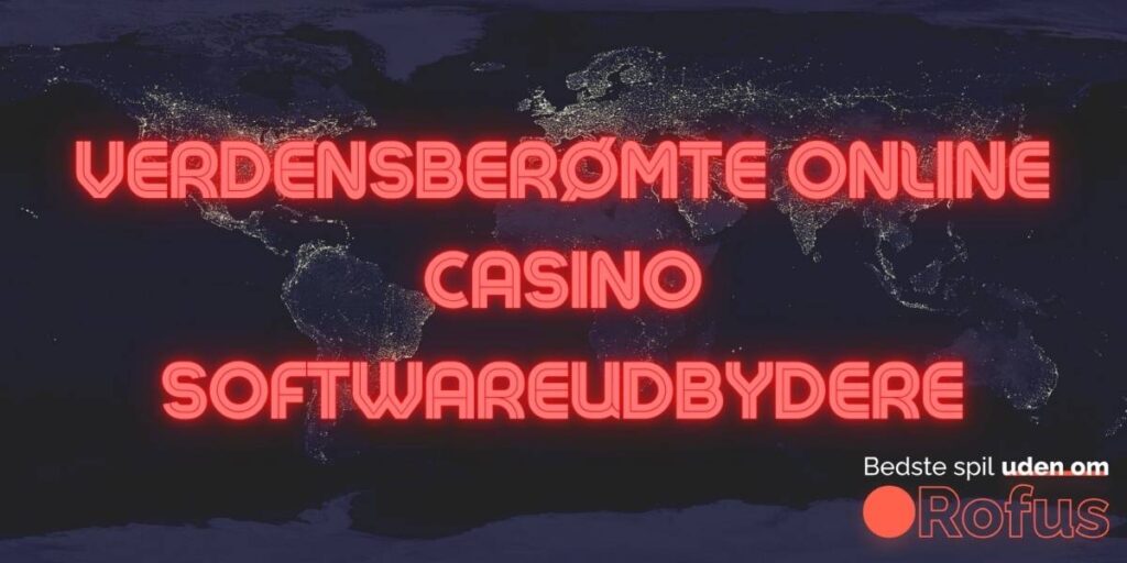 Oversigt Over Softwareudbydere