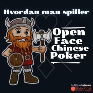 Open face Chinese Poker