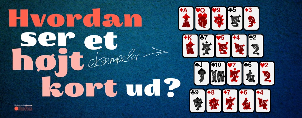 højt kort i poker uden ROFUS