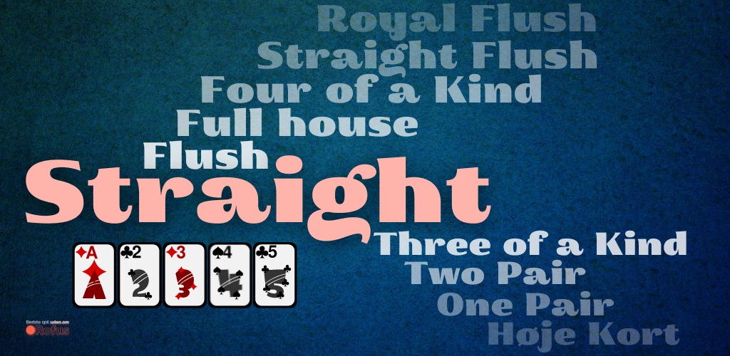 magt af straight i poker