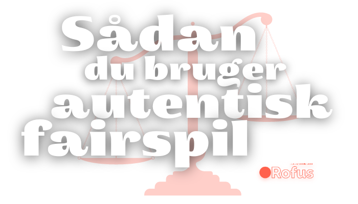 fairspil i bedste casino uden ROFUS