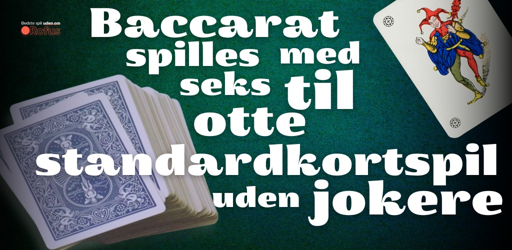 baccarat spil spille uden rofus
