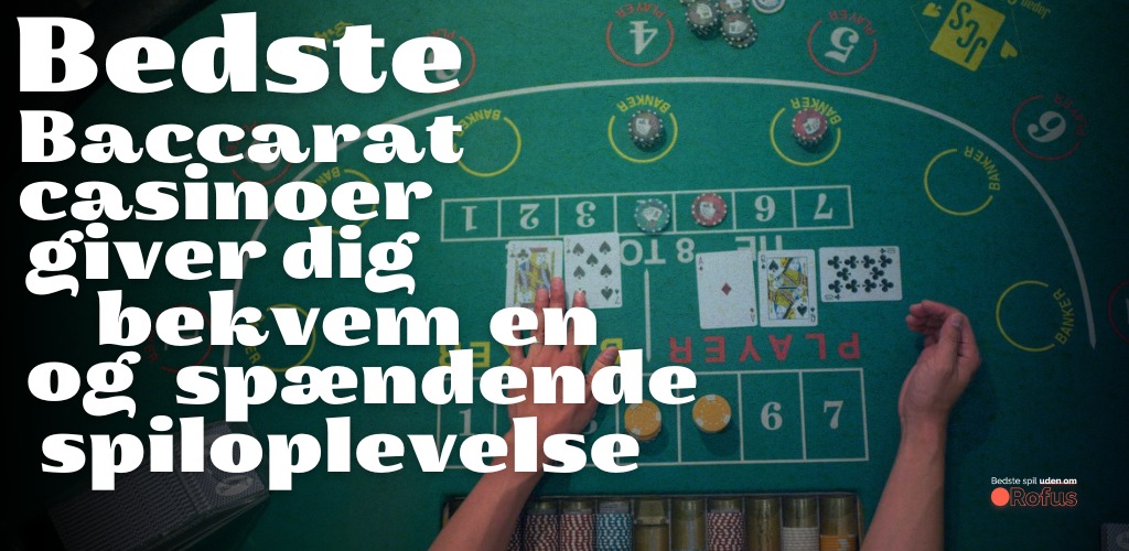 online baccarat casinoer spiloplevelse