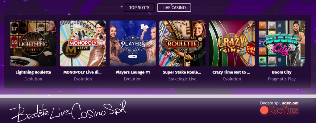 jackpot cow live casino uden ROFUS