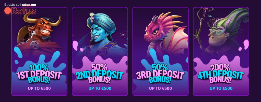 jackpotcow casino uden om ROFUS velkomstbonus