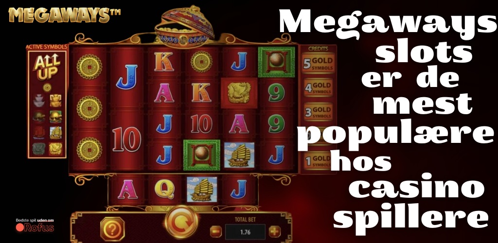 megaways online spilleautomater populære