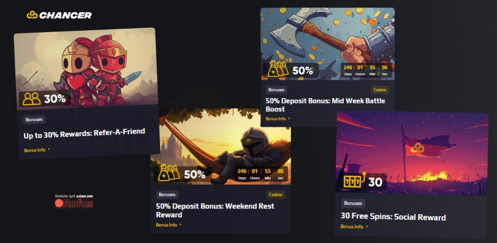 chancer casino bonus