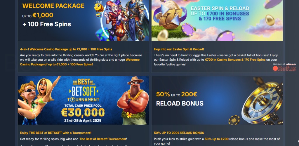 purebets casino bonusser