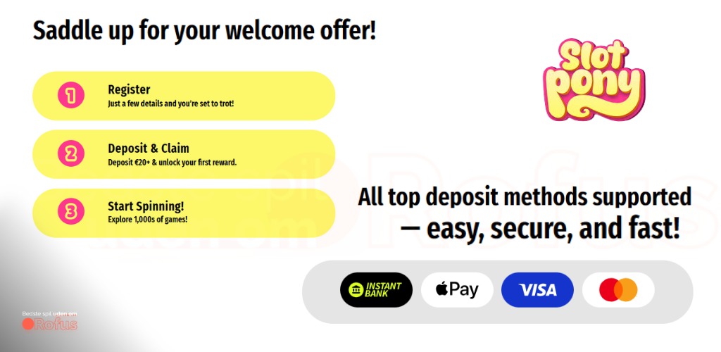 slotpony udenlandsk casino betalingsmetoder