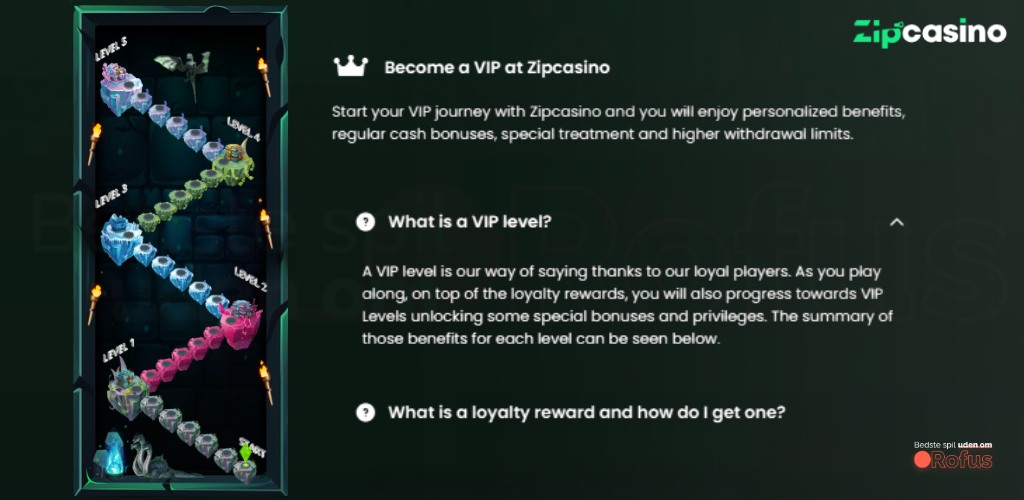 zip vip casino bonusser