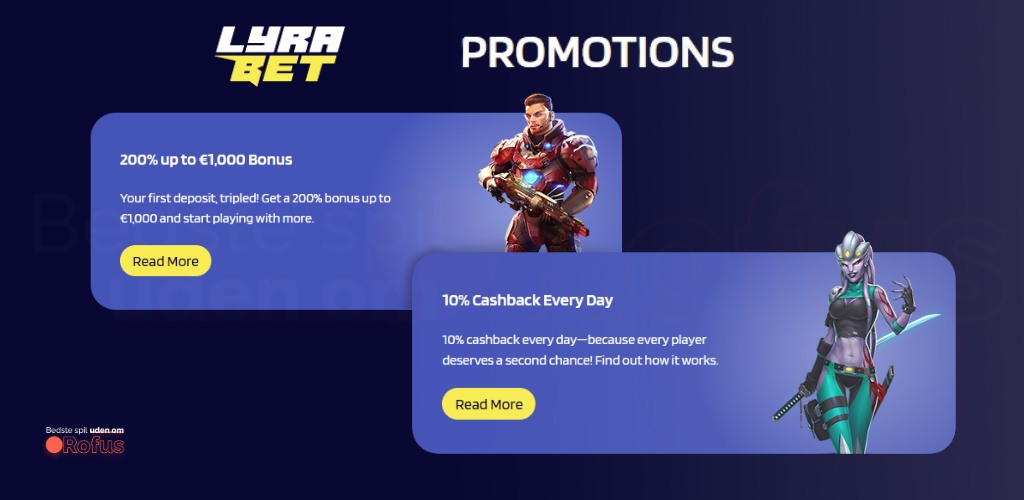 lyrabet casino bonusser kampagner