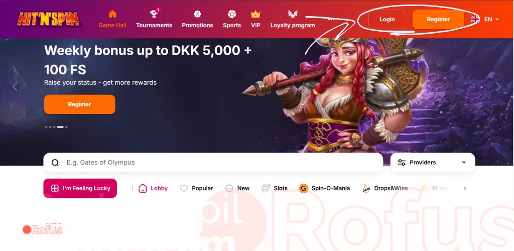 hitnspin casino uden rofus hjemmside