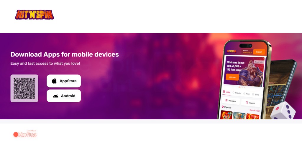 hitnspin mobile casinoer