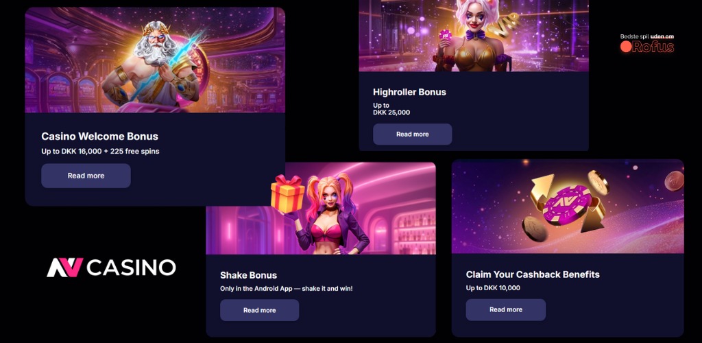 nv udenlandsk casino bonusser