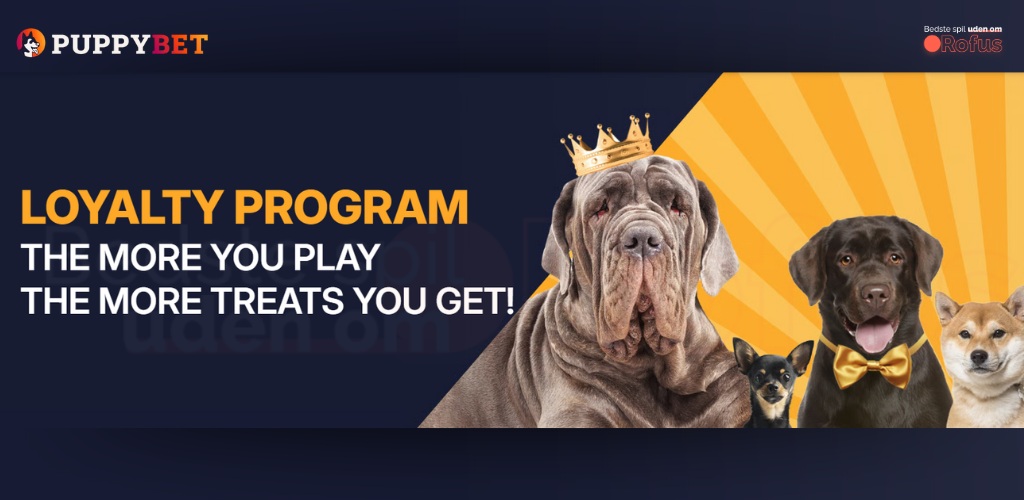 puppybet udenlandske casino loyalty program