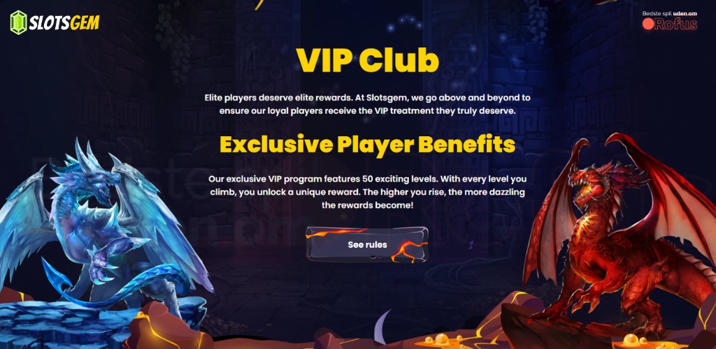slotsgem udenlandske casino bonusser vip