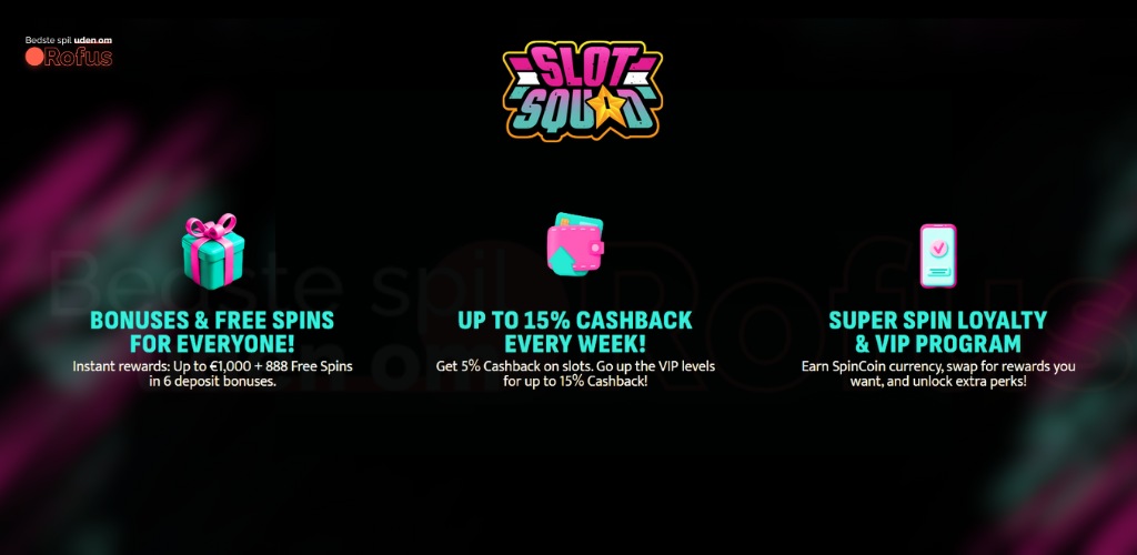 slotsquad udenlandske casino bonusser