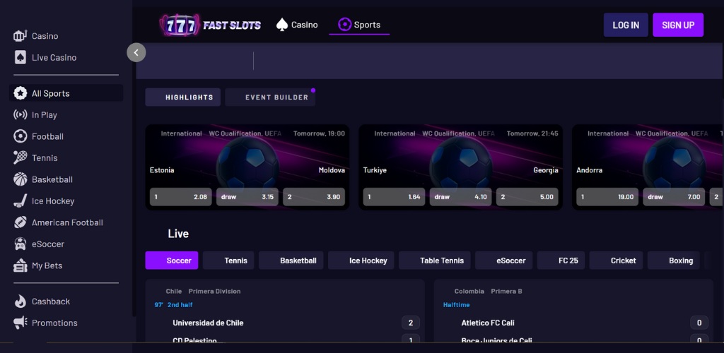 fastslots casino odds uden rofus