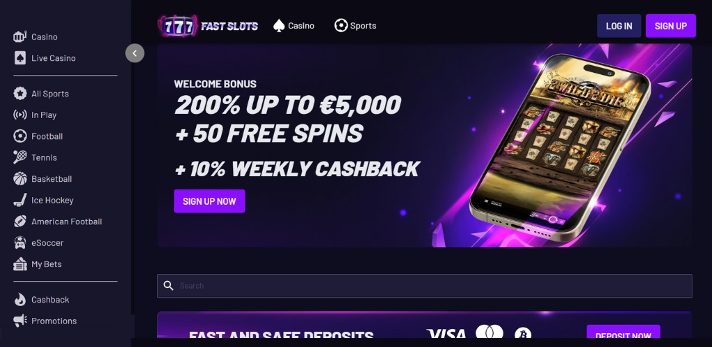 fast slots casino uden rofus hjemmside